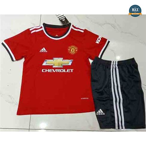 Max Maillot Manchester United Enfant Domicile 2021/22