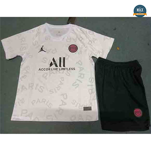 Max Maillots PSG Paris Enfant Blanc Training 2021/22