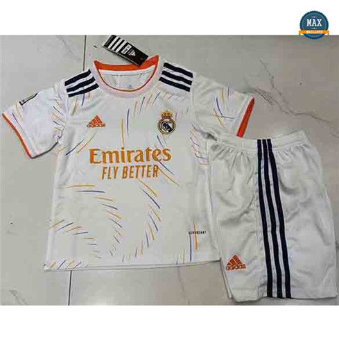 Max Maillot Real Madrid Enfant Domicile 2021/22