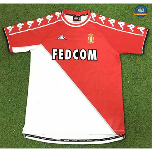 Max Maillot Retro 1999-00 AS Monaco Domicile