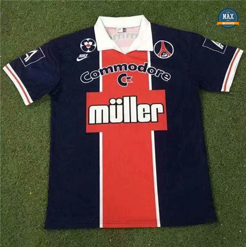 Max Maillot Retro 1991-92 PSG Domicile