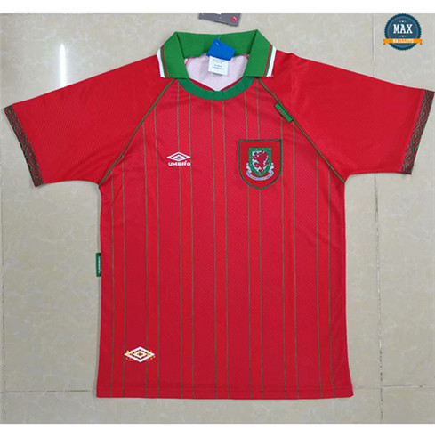 Max Maillot Retro 1994-96 Wales Domicile