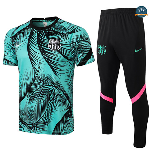 Max Maillots Barcelone + Pantalon 2021/22 Training Vert