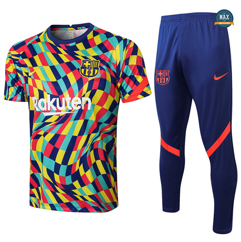 Max Maillot Barcelone + Pantalon 2021/22 Training Couleur