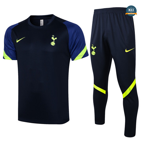 Max Maillot Tottenham Hotspur + Pantalon 2021/22 Training Bleu Marine