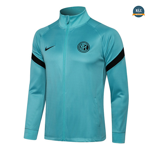 Max Veste Inter Milan 2021/22 Vert Col Haut