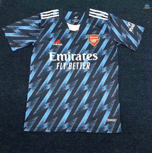 Max Maillots Arsenal training 2021/22 Bleu