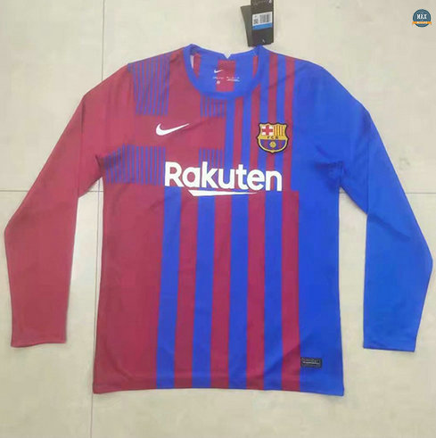 Max Maillots Barcelone Domicile Manche Longue 2021/22
