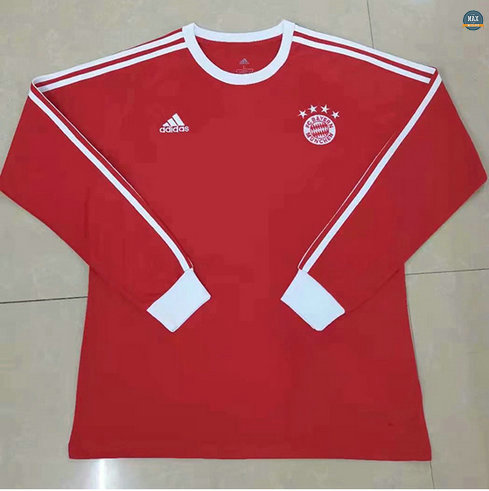 Max Maillot Bayern Munich Manche Longue 2021/22 Rouge