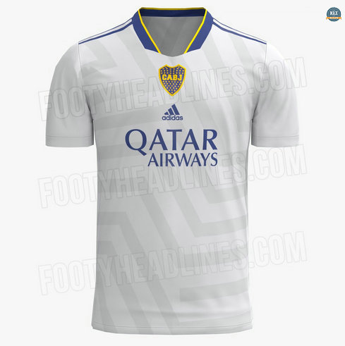 Max Maillot Boca Juniors Exterieur 2021/22 Blanc