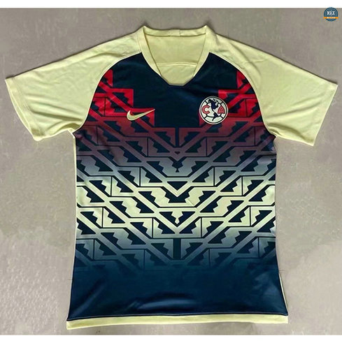 Max Maillots CF America training Jaune/Bleu Marine 2021/22