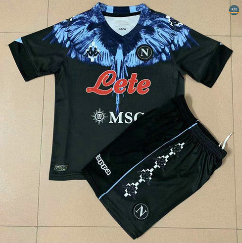 Max Maillots Naples Noir joint edition Enfant 2021/22