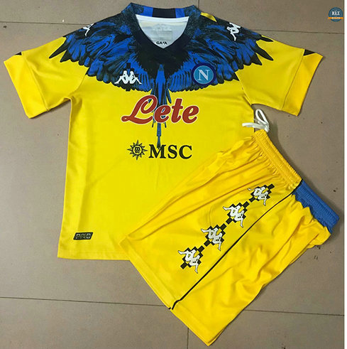 Max Maillot Naples Enfant Gardien de but joint edition 2021/22 Jaune