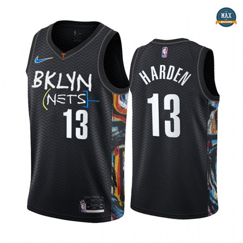 Max Maillots James Harden, Brooklyn Nets 2020/21 - City Edition