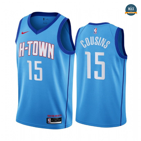 Max Maillot DeMarcus Cousins, Houston Rockets 2020/21 - City Edition