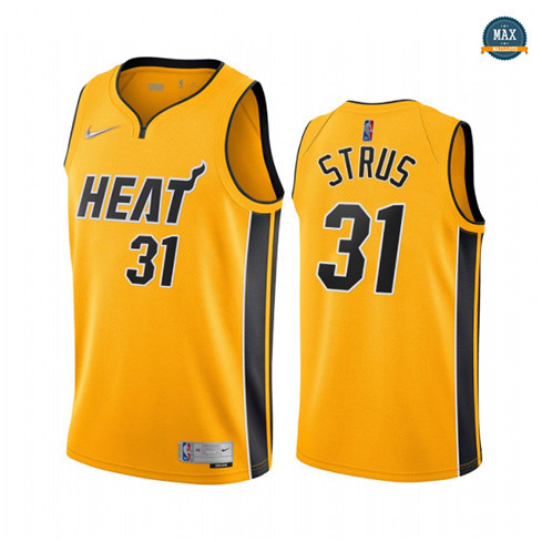 Max Maillots Max Strus, Miami Heat 2020/21 - Earned Edition