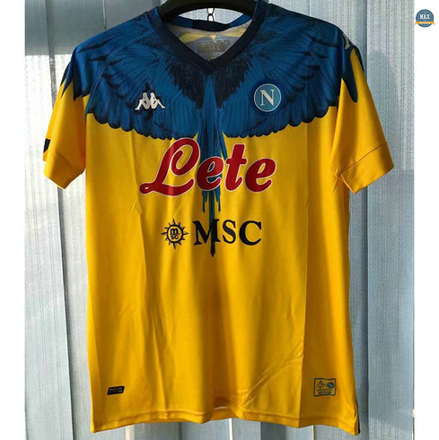 Max Maillot Naples Gardien de but 2021/22 Jaune