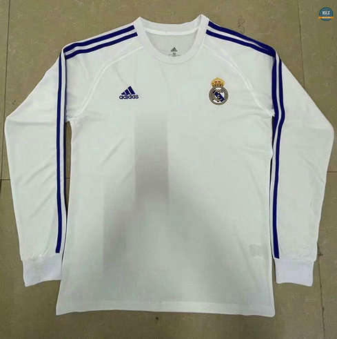 Max Maillots Real Madrid Manche Longue 2021/22 Blanc