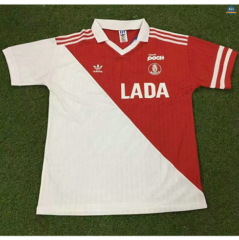 Max Maillots Rétro 1990-91 AS Monaco Domicile