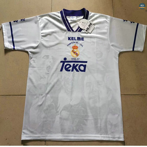 Max Maillot Rétro 1996-97 Real Madrid Champions League