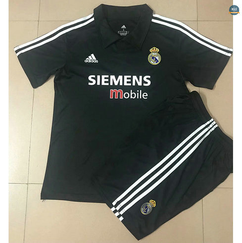 Max Maillots Rétro 2002-03 Real Madrid Enfant Exterieur