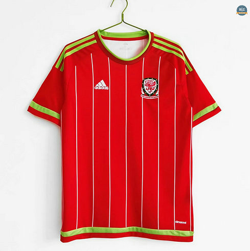 Max Maillots Rétro 2015 Wales Domicile