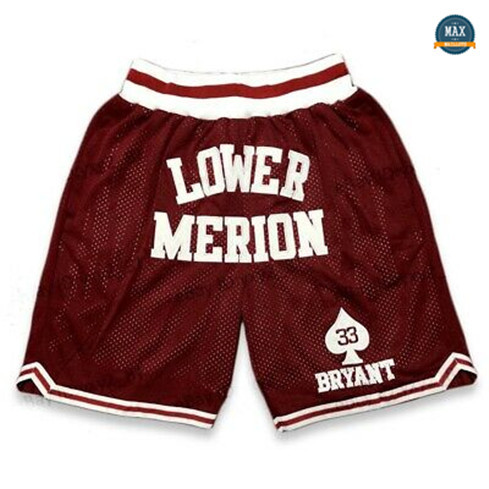 Max Maillots Shorts Bryant #33 Lower Merion High School