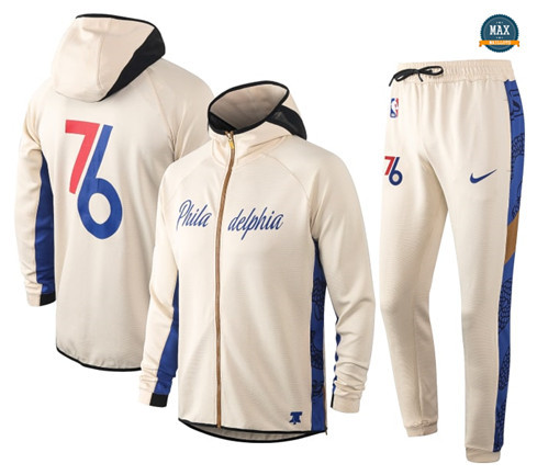 Max Maillot Survetement Philadelphia 76ers - Cream