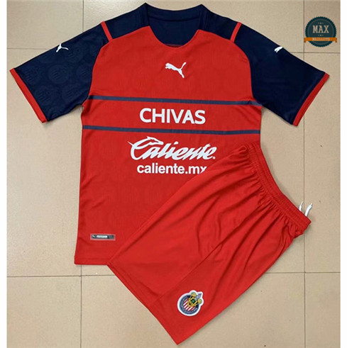 Max Maillot Chivas Regal Enfant Rouge 2021/22