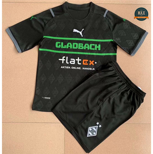 Max Maillots Borussia Monchengladbach Enfant Noir 2021/22