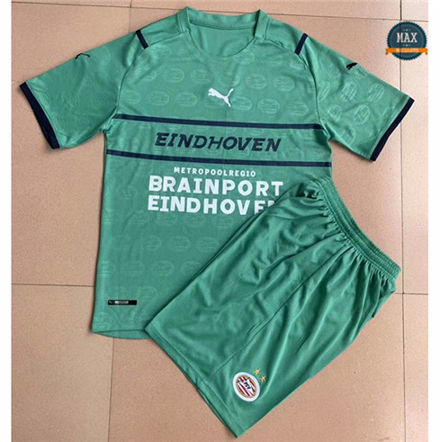 Max Maillot PSV Eindhoven Enfant Vert 2021/22