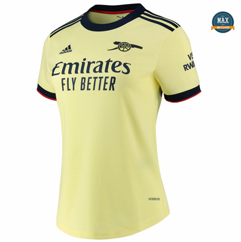 Max Maillots Arsenal Femme Exterieur 2021/22