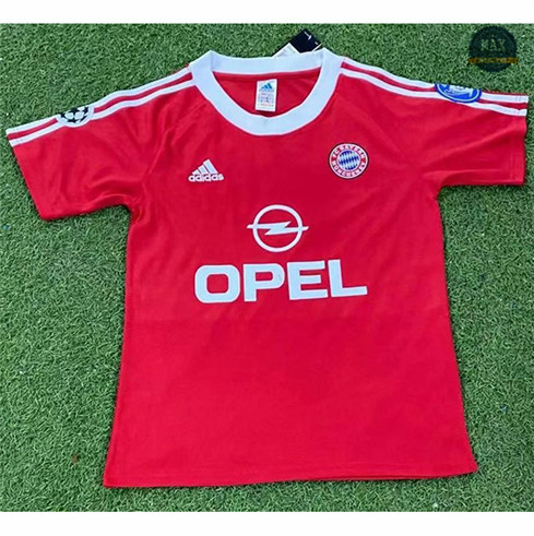 Max Maillots Retro 2001 Bayern Munich UEFA Champions League