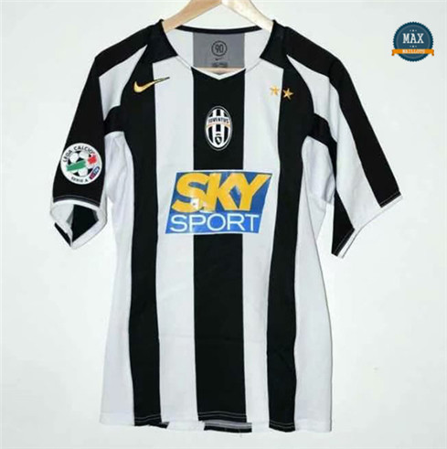 Max Maillots Retro 2004-05 Juventus Domicile