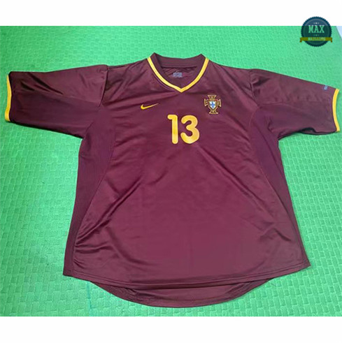 Max Maillots Retro 13 2000 Portugal Domicile