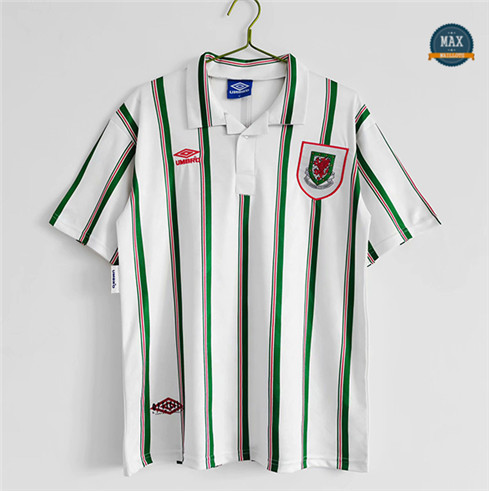 Max Maillots Retro 1993-95 Wales Exterieur