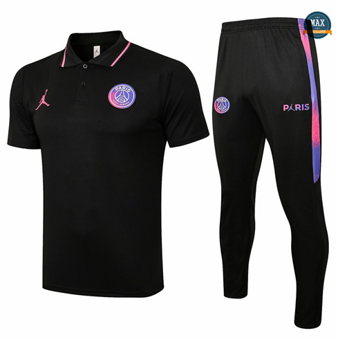 Max Maillots POLO Jordan PSG + Pantalon 2021/22/22 Training Noir