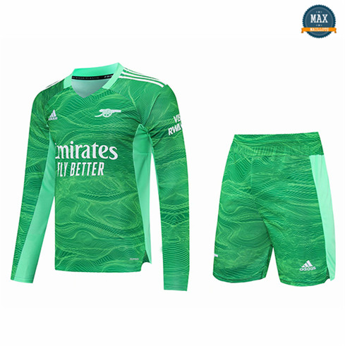 Max Maillot Arsena Gardien de but + Short Manche Longue 2021/22