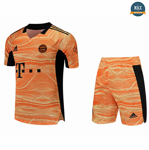 Max Maillot Bayern Munich Gardien de but + Short Orange 2021/22