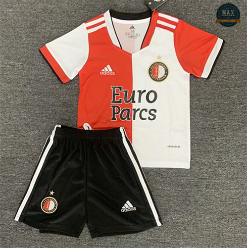 Max Maillot Feyenoord Enfant Domicile 2021/22
