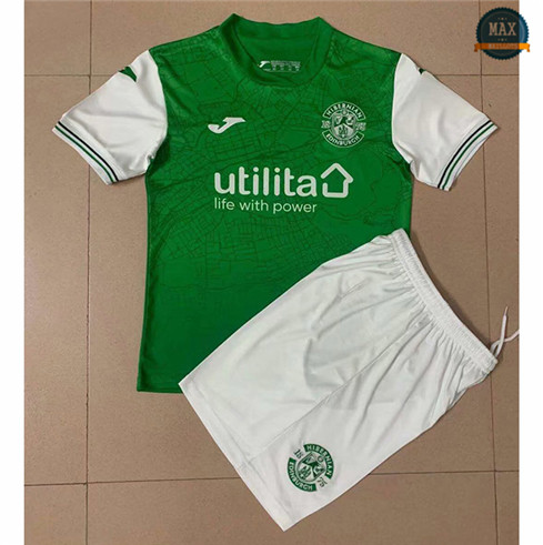 Max Maillot Hibernian Enfant Domicile 2021/22