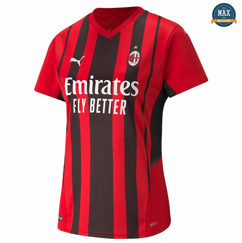 Max Maillots AC Milan Femme Domicile 2021/22