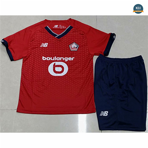 Max Maillot De Foot Lille OSC Enfant Domicile 2021/22