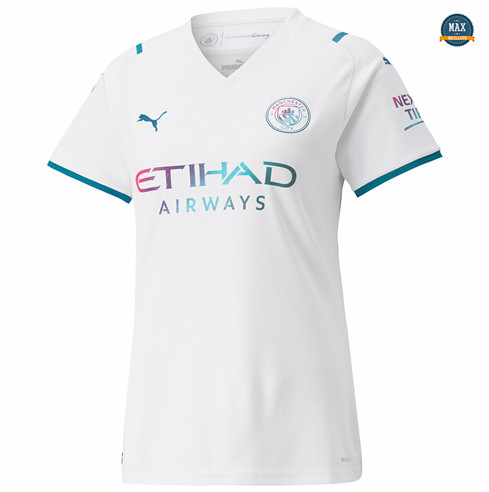 Max Maillot Manchester City Femme Exterieur 2021/22