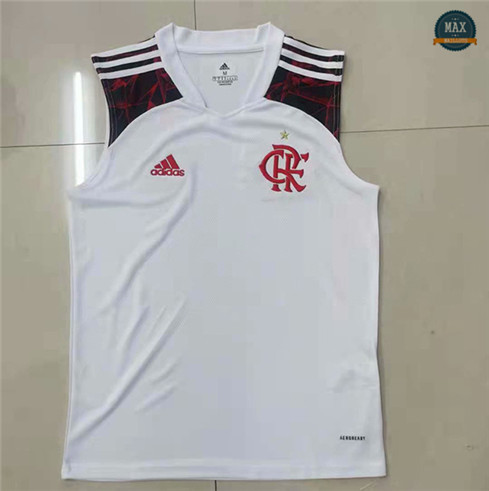 Max Maillots Flamengo vest Exterieur 2021/22 Blanc