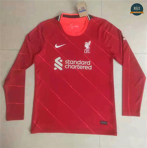 Max Maillots Liverpool Domicile Manche Longue 2021/22