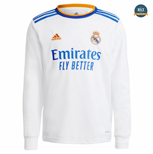 Max Maillot Real Madrid Domicile Manche Longue 2021/22