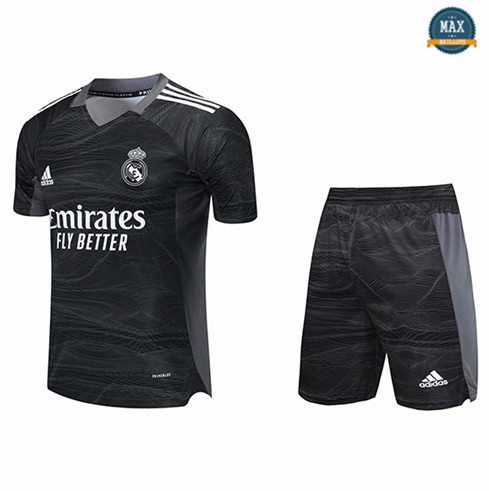 Max Maillot Real Madrid Gardien de but + Short Noir 2021/22