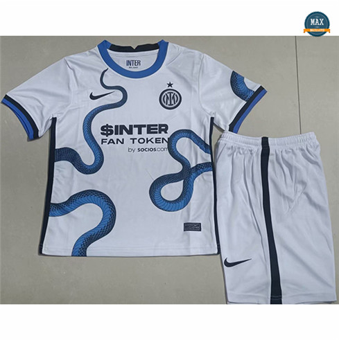 Acheter Max Maillot Inter Milan Enfant Exterieur 2021/22