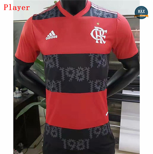 Max Maillot Player Version 2021/22 Flamenco Domicile